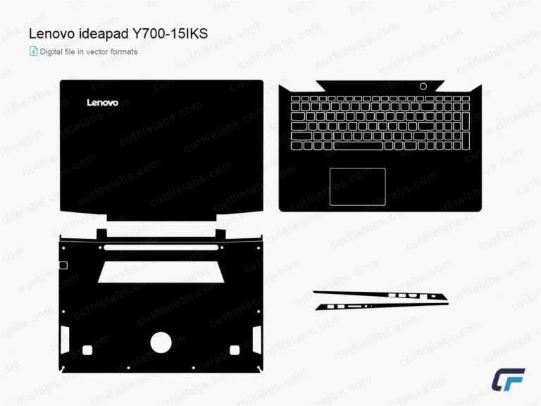 Lenovo IdeaPad Y700-15IKS (2016) Cut File Template
