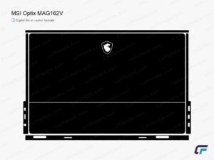 Template Optix MSI Optix MAG162V (2023) Cut File Template | CutFileLabs