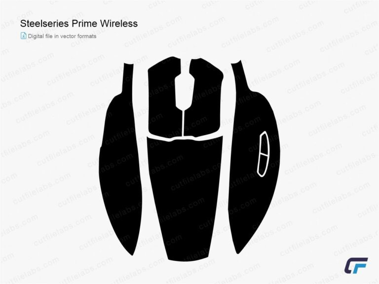 Steelseries Prime Wireless Cut File Template