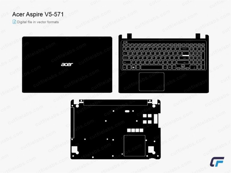 Acer Aspire V5-571 (2012) Cut File Template