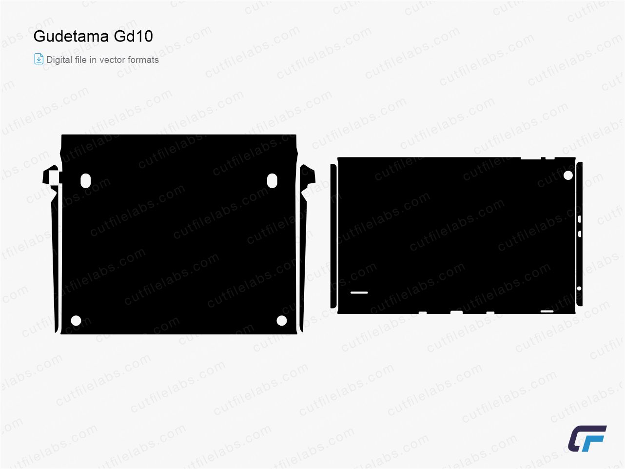 Gudetama GD10 (2021) Cut File Template | CutFileLabs