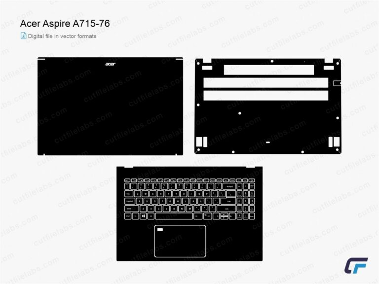 Acer Aspire A715-76 (2023) Cut File Template