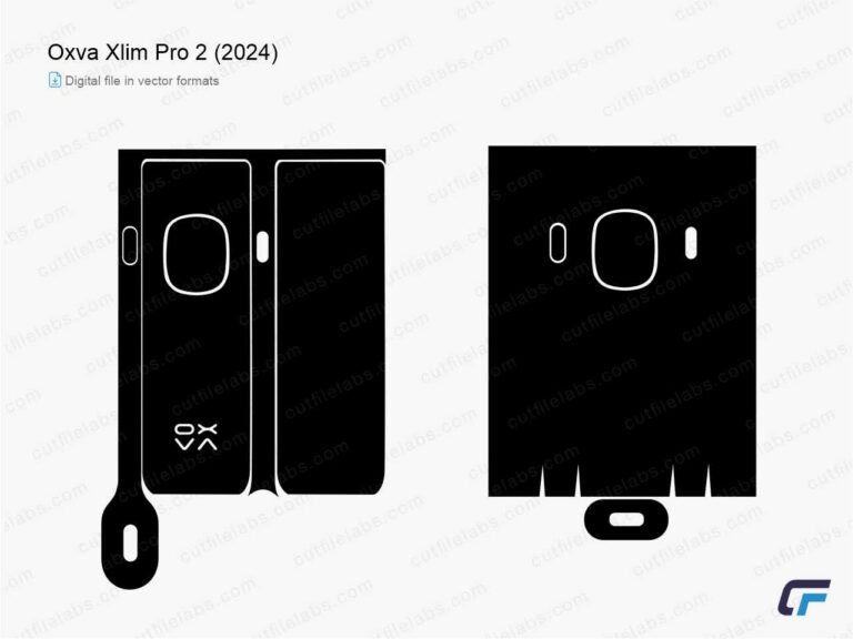 Oxva Xlim Pro 2 (2024) Cut File Template