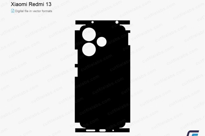 Xiaomi Redmi 13 (2024) Cut File Template