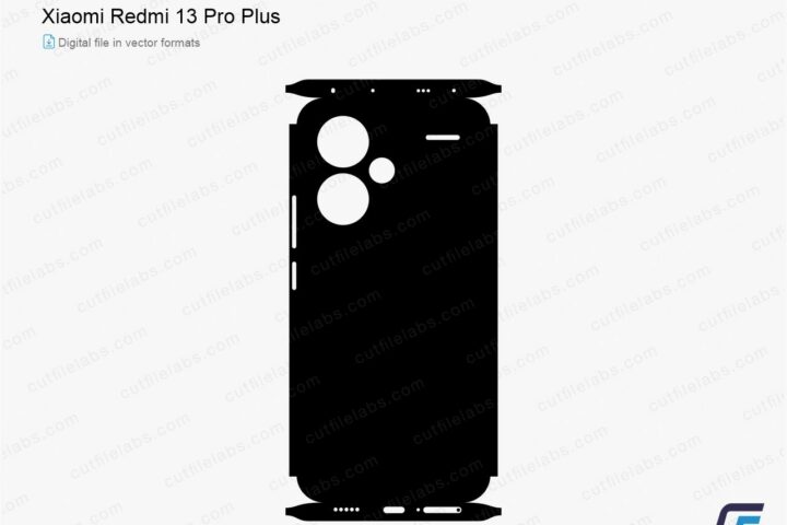 Xiaomi Redmi 13 Pro Plus (2023) Cut File Template