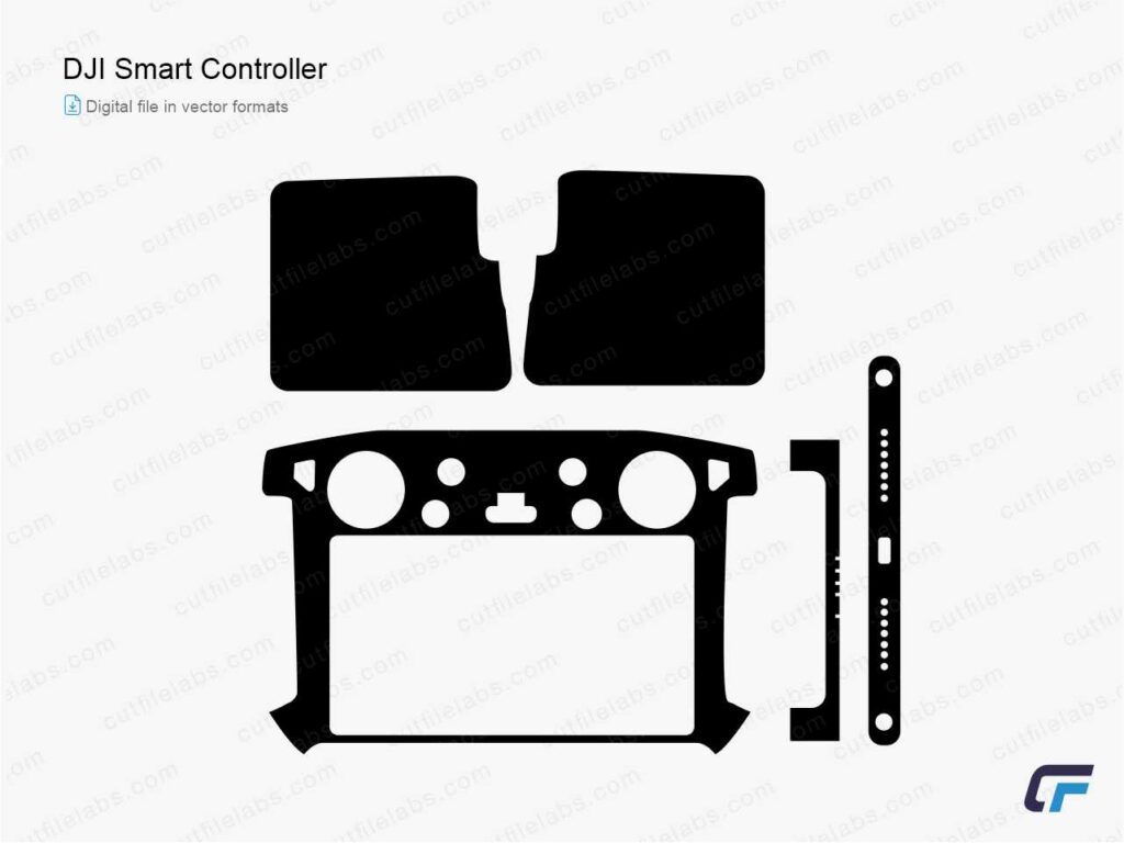 DJI Mavic Mini 3 Pro (2023) Cut File Template | CutFileLabs