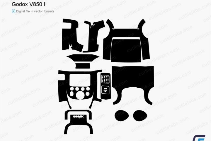 Godox V850 II (2018) Cut File Template