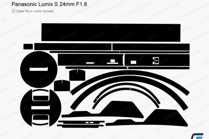 Panasonic Lumix S 24mm F1.8 (2021) Cut File Template