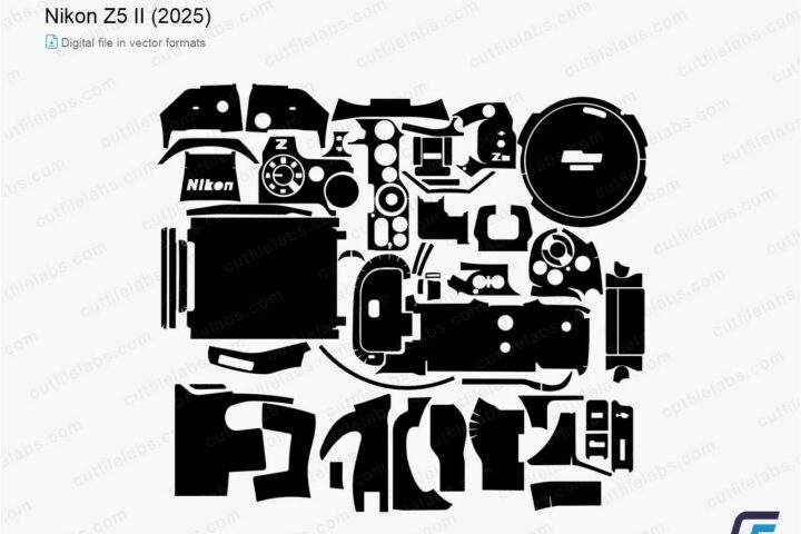 Nikon Z5 II (2025) Cut File Template