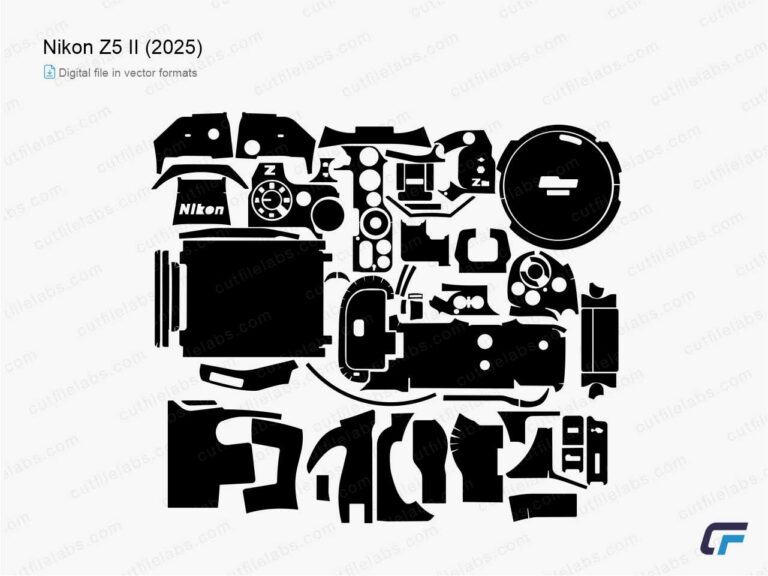 Nikon Z5 II (2025) Cut File Template