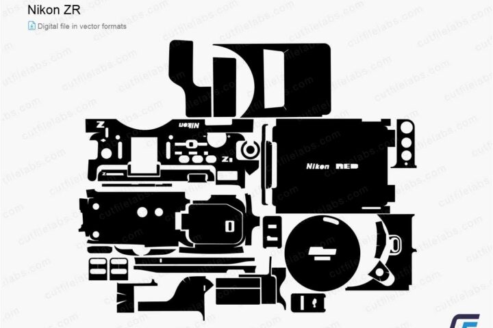 Nikon ZR (2025) Cut File Template