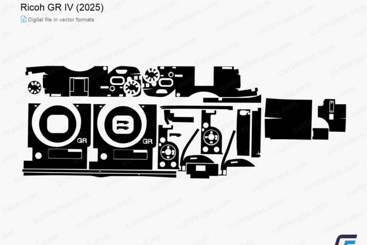 Ricoh GR IV (2025) Cut File Template