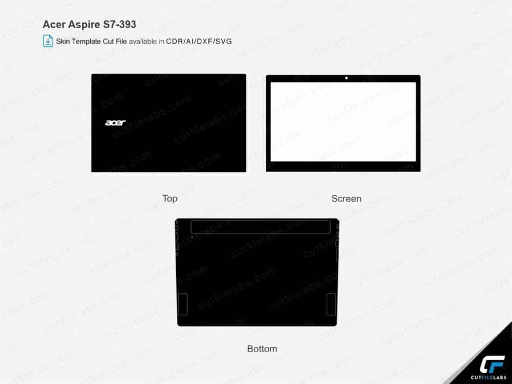 Acer Aspire S7-393 Cut File Template