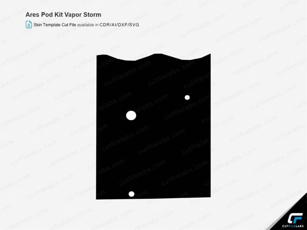 Ares Pod Kit Vapor Storm Cut File Template
