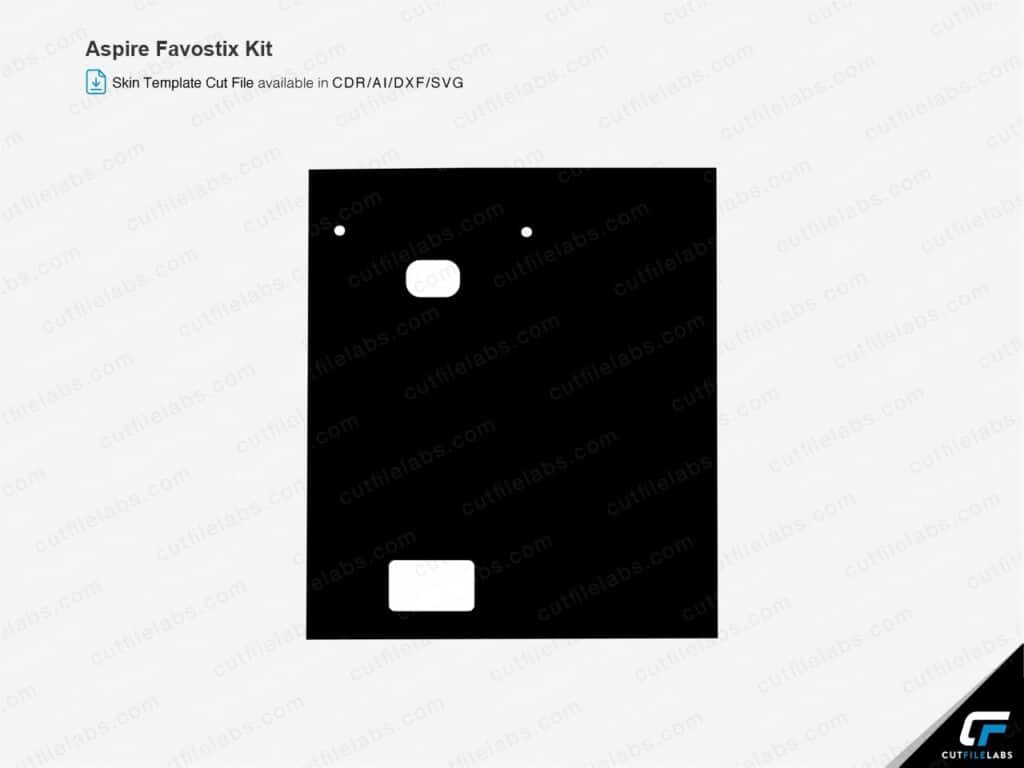 Aspire Favostix Kit Cut File Template