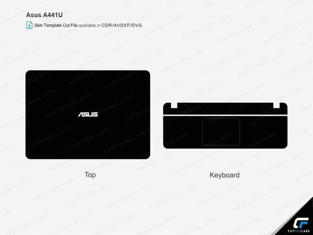 Asus A441U Cut File Template