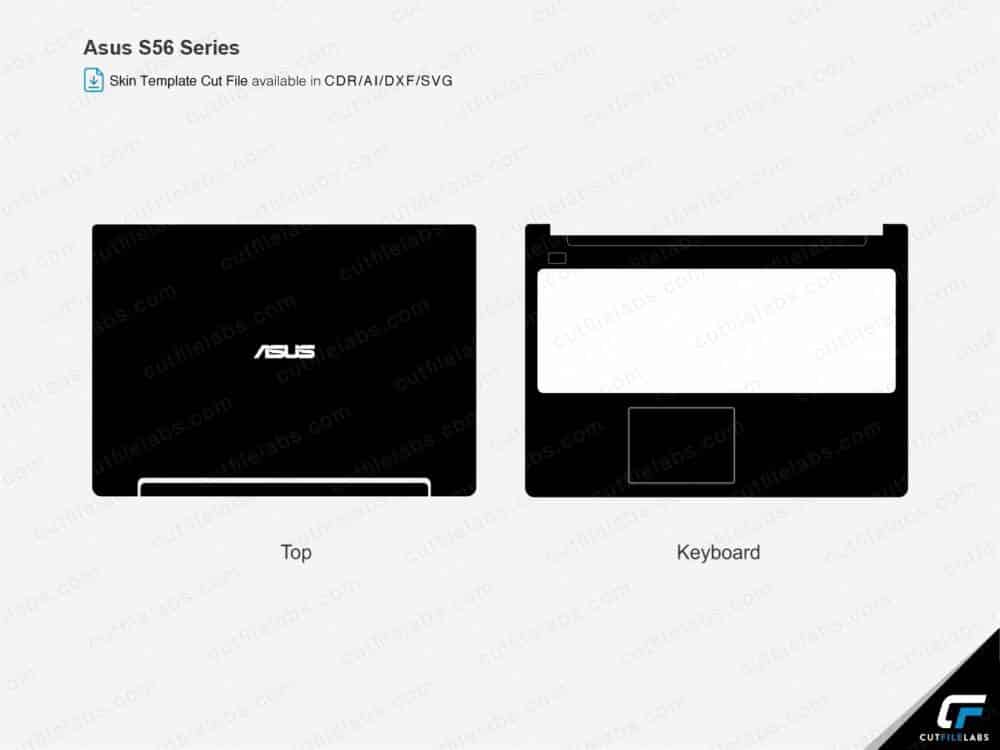 Asus S56 Series Cut File Template
