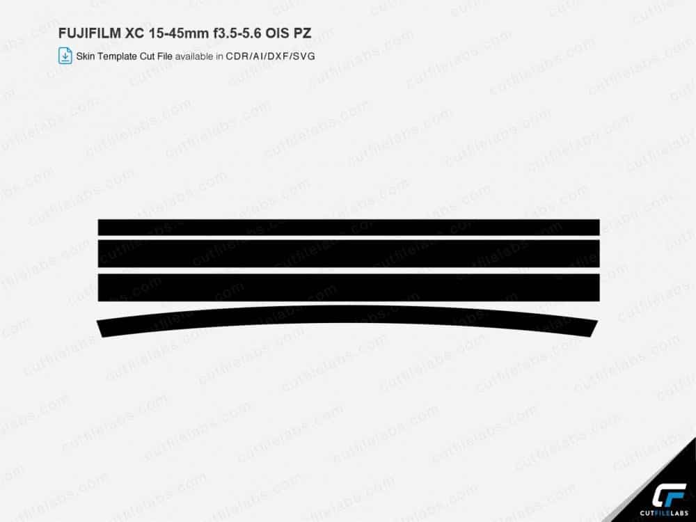 Fujifilm XC 15-45mm f3.5-5.6 OIS PZ (2018) Cut File Template