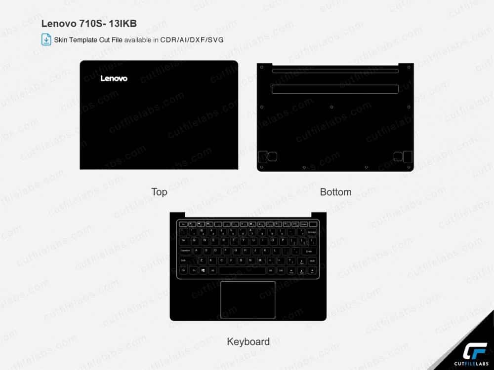 Lenovo 710S – 13IKB Cut File Template