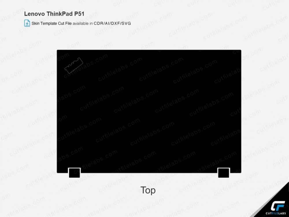 Lenovo Thinkpad P51 Cut File Template