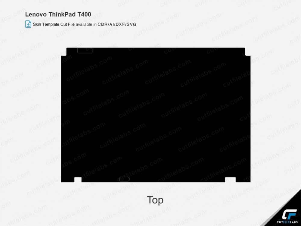 Lenovo ThinkPad T400 Cut File Template
