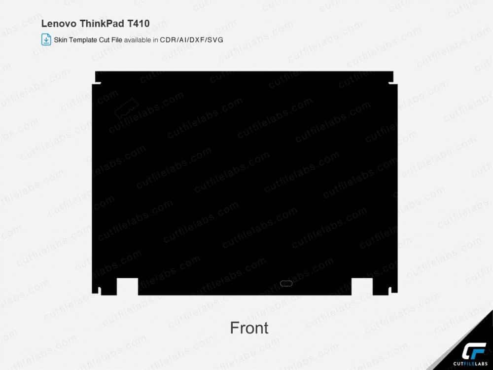 Lenovo ThinkPad T410 (2009) Cut File Template