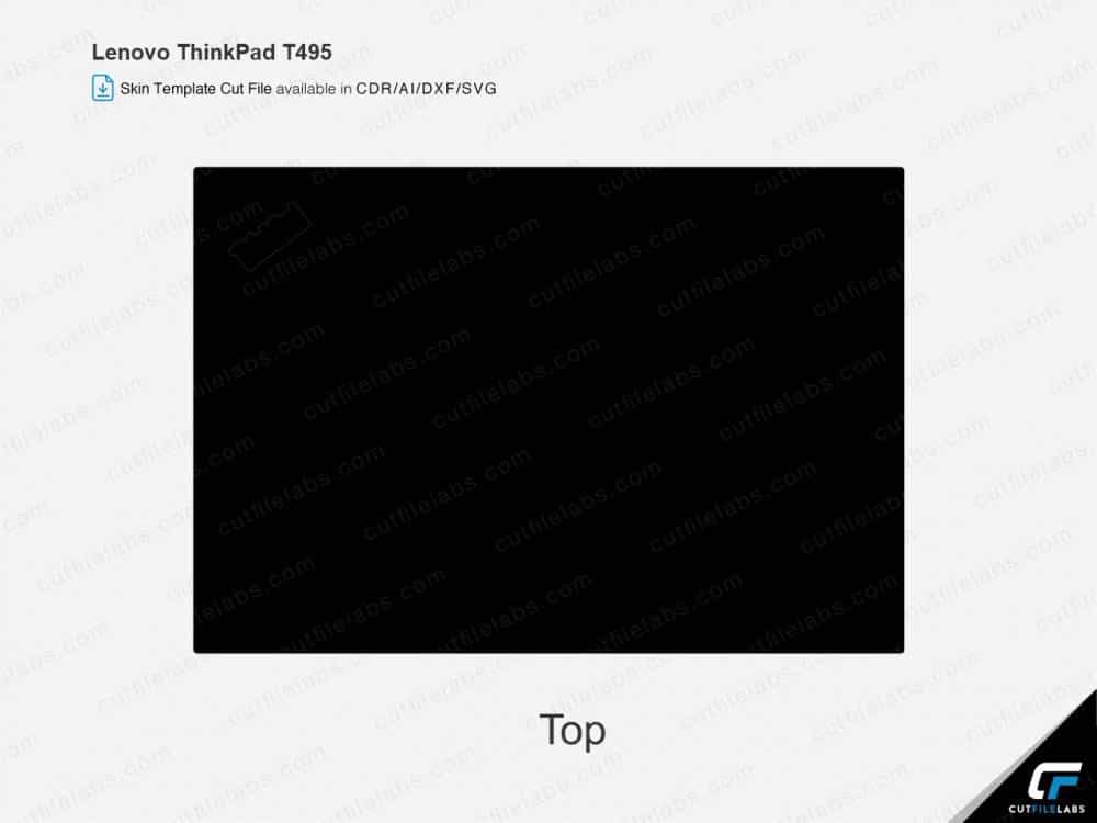 Lenovo ThinkPad T495 (2019) Cut File Template