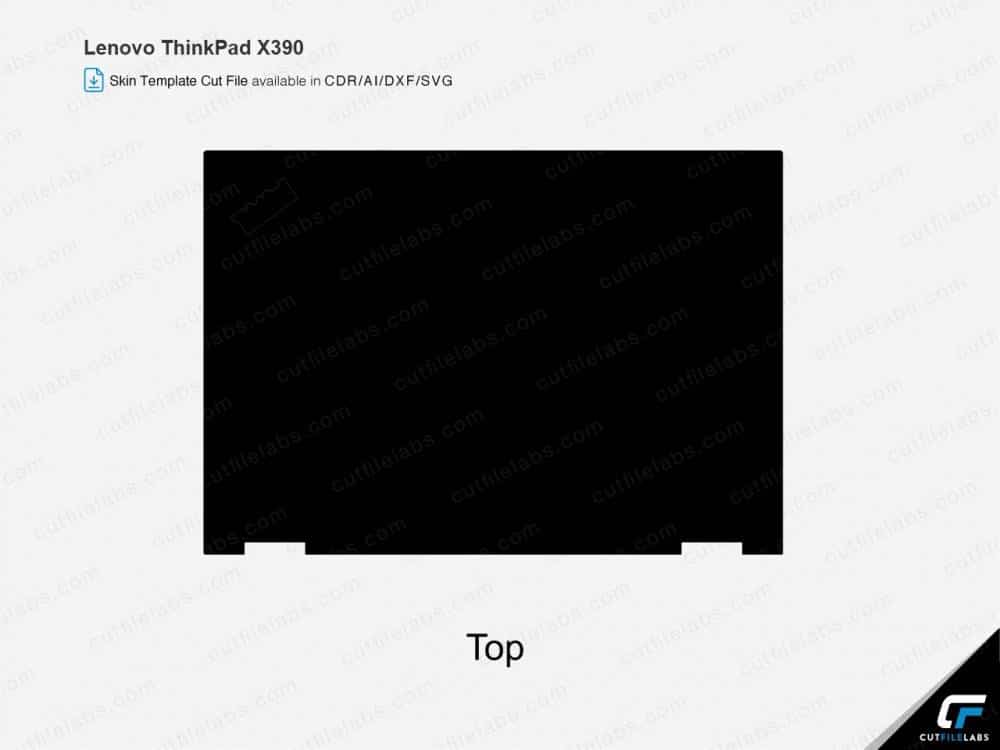 Lenovo ThinkPad X390 (2019) Cut File Template
