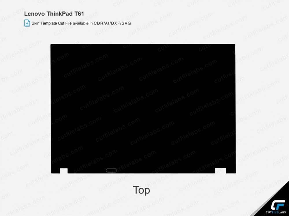 Lenovo ThinkPad T61 Cut File Template