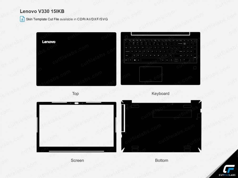 Lenovo V330-15IKB (2018) Cut File Template