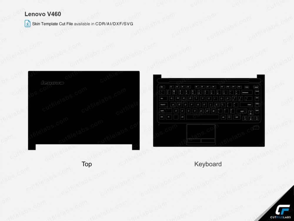 Lenovo ldeaPad V460 (2010) Cut File Template
