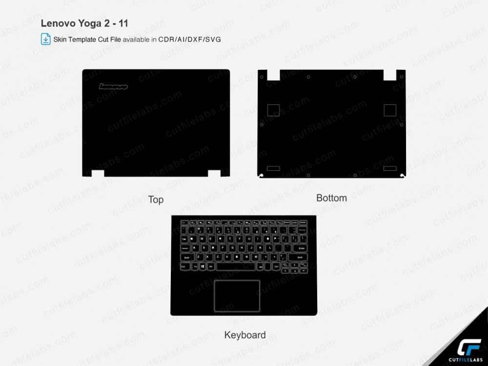 Lenovo Yoga 2 (11inch) Cut File Template