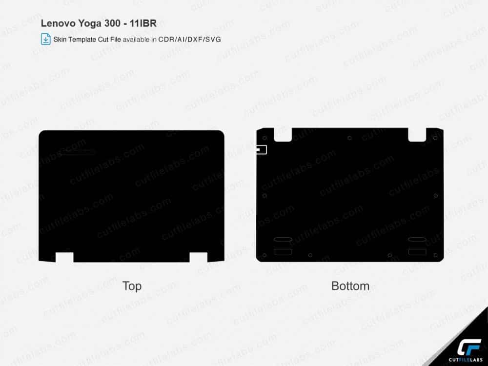 Lenovo Yoga 300 – 11IBR Cut File Template