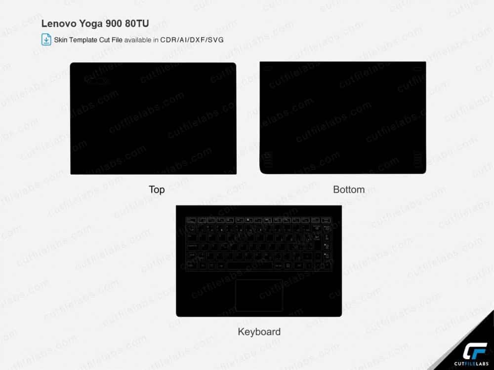 Lenovo Yoga 900 (80TU) Cut File Template