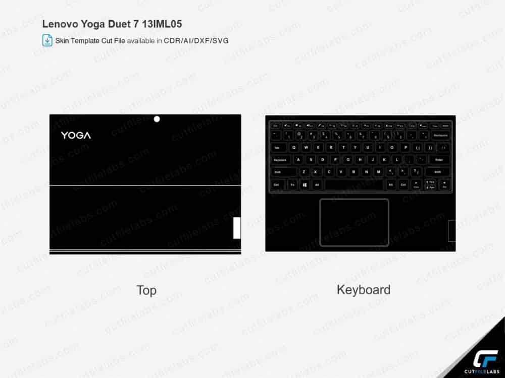 Lenovo Yoga Duet 7 13IML05 (2020) Cut File Template