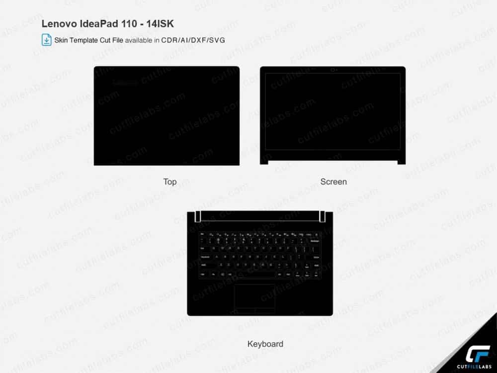 Lenovo IdeaPad 110-14ISK Cut File Template