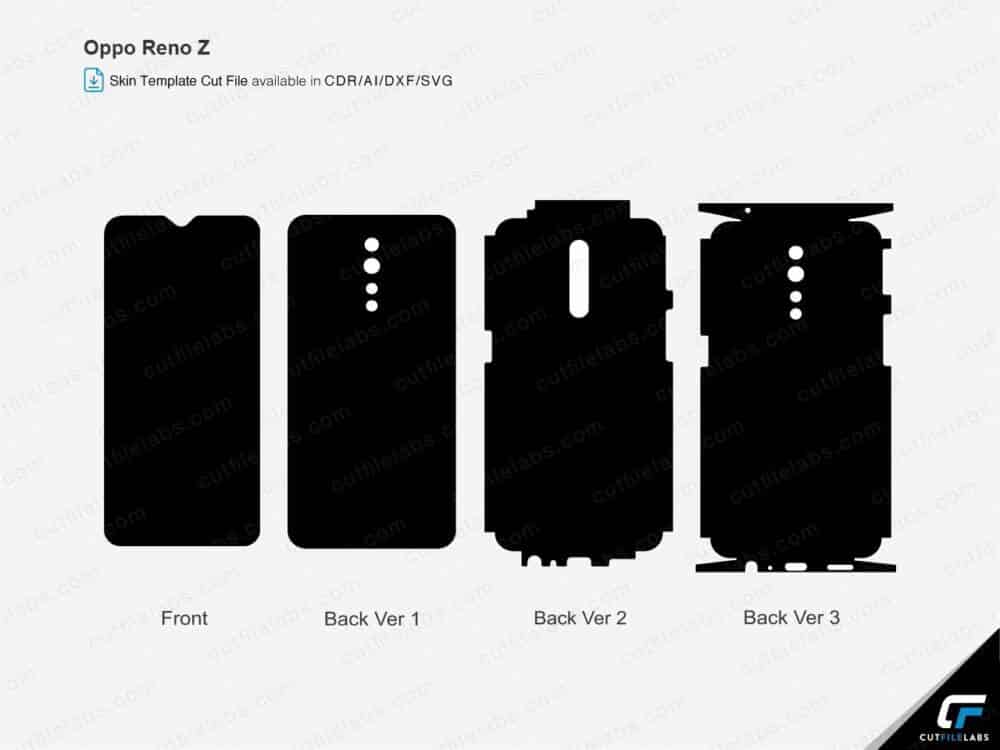 Oppo Reno Z (2021) Cut File Template