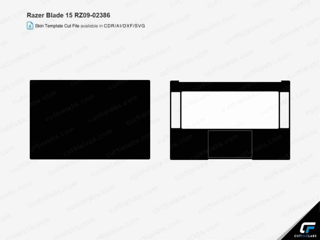 Razer Blade 15 RZ09-02386 (2019) Cut File Template