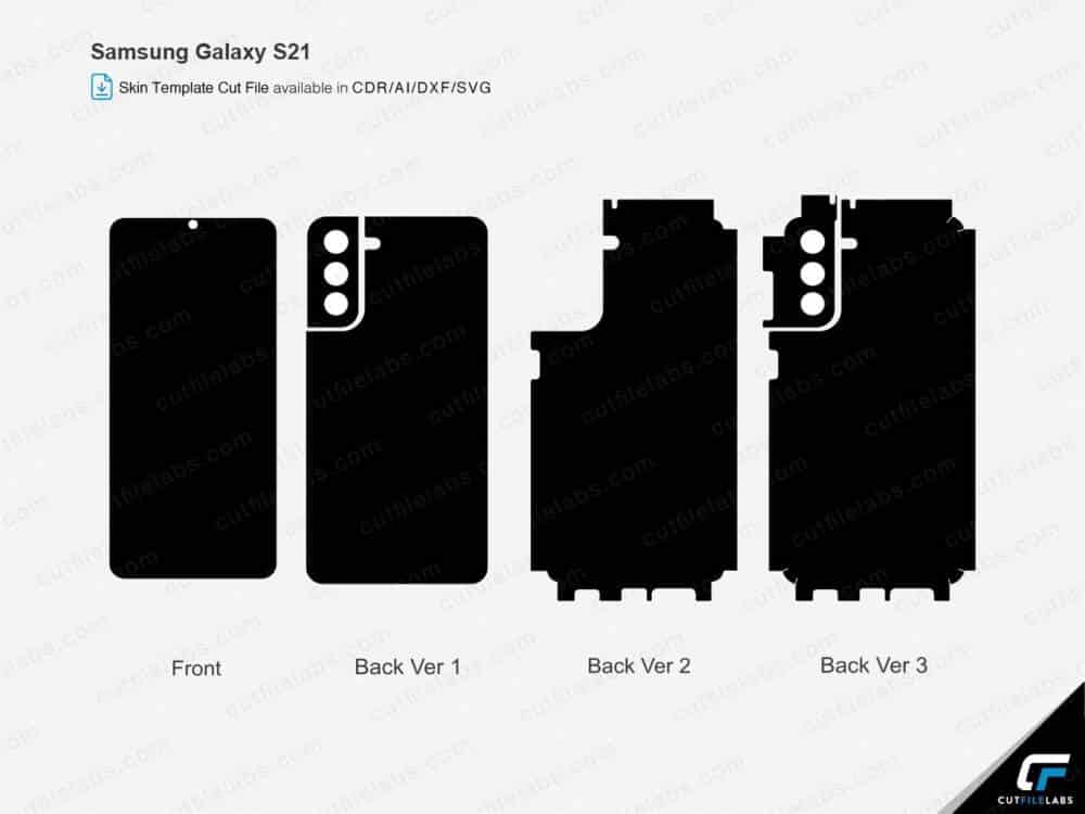 Samsung Galaxy S21 Cut File Template
