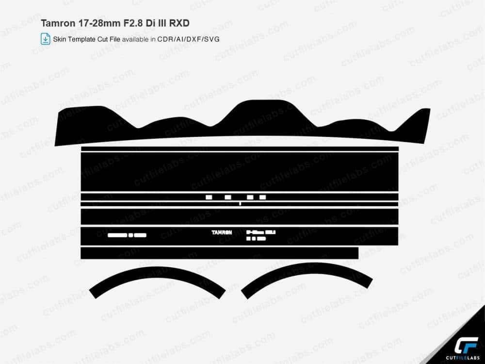 Tamron 17-28mm F2.8 Di III RXD for Sony Cut File Template