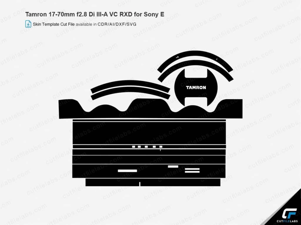 Tamron 17-70mm f2.8 Di III-A VC RXD for Sony E Cut File Template