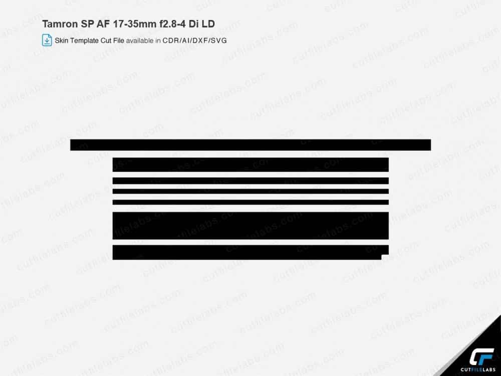 Tamron SP AF 17-35mm f2.8-4 Di LD (2018) Cut File Template