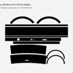 Viltrox AF 85mm f1.8 II XF for Fujifilm (2022) Cut File Template