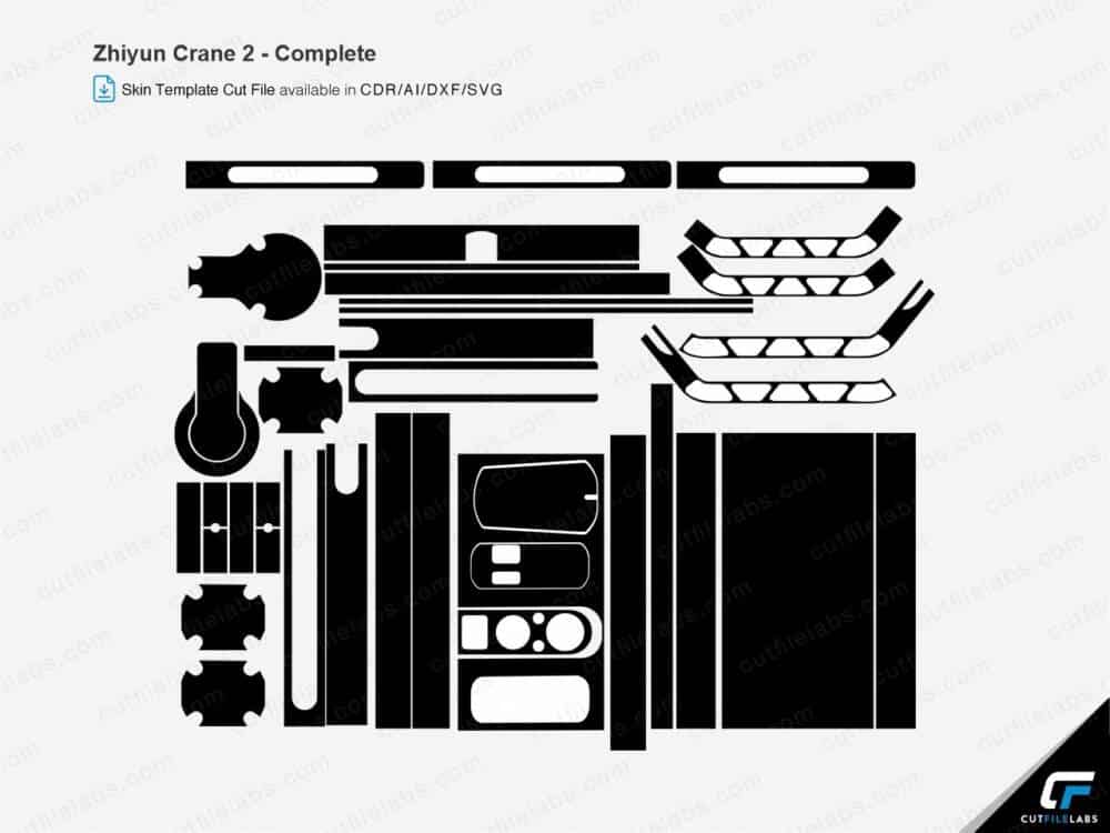 Zhiyun Crane 2 Cut File Template
