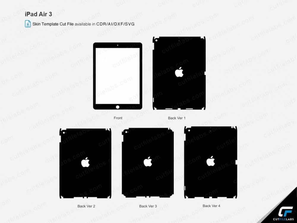 iPad Air 3 Cut File Template
