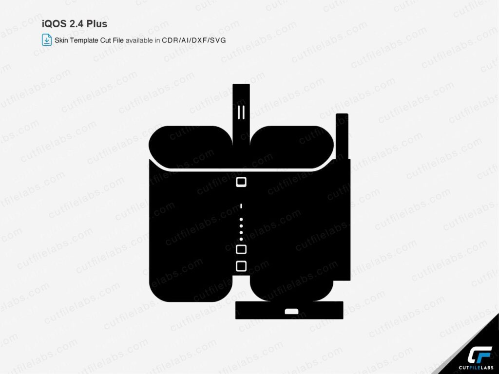 iQOS 2.4 Plus Cut File Template