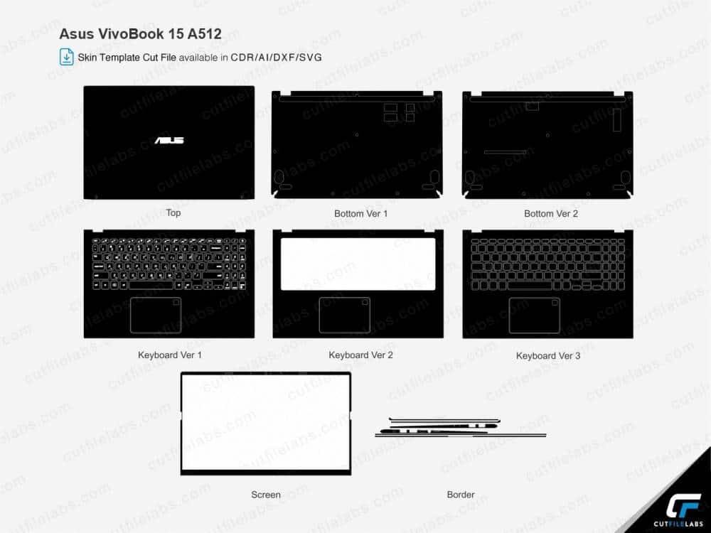 Lenovo Thinkpad P51 Cut File Template Cut File Labs 5269