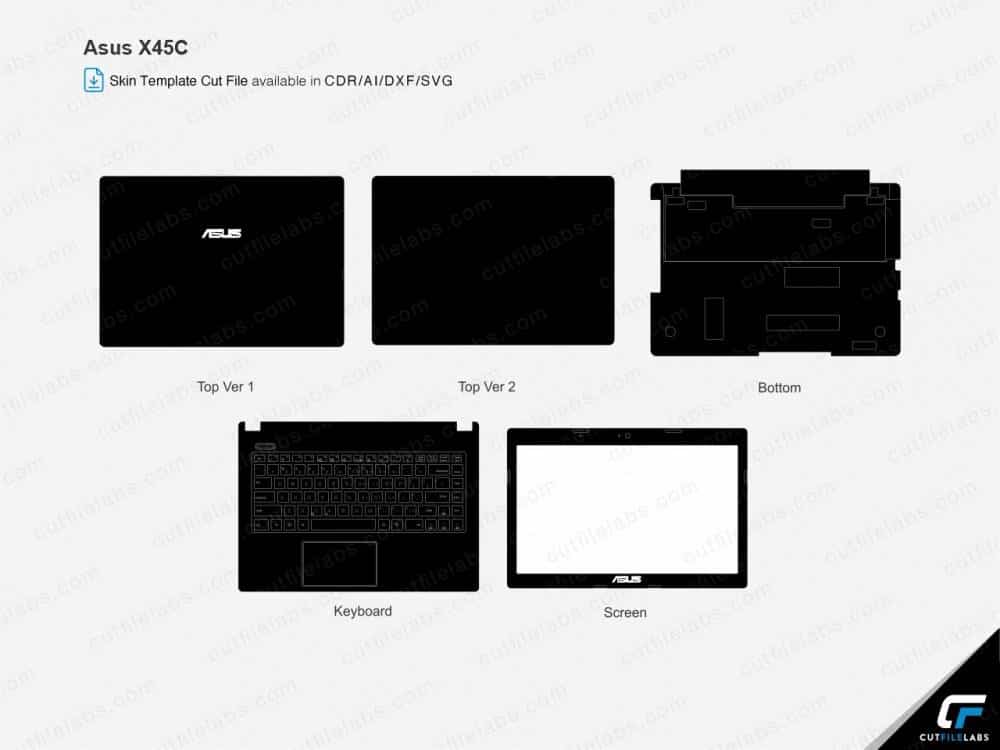 Asus Vivobook Tm420 Cut File Template Cut File Labs 6706