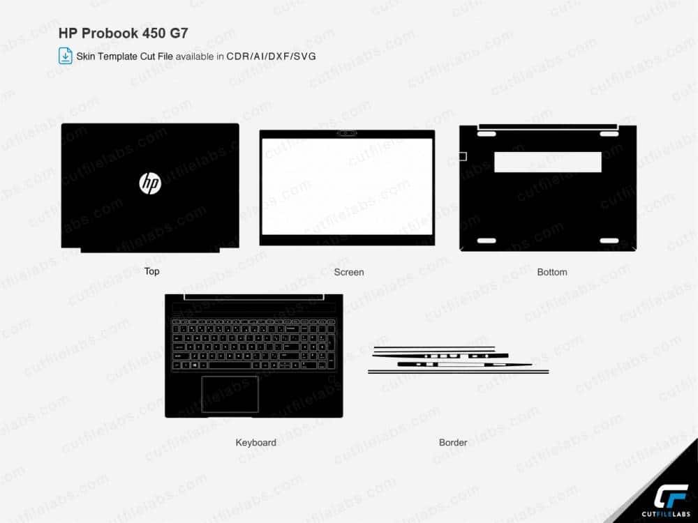 Hp Probook G G Cut File Template Cutfilelabs