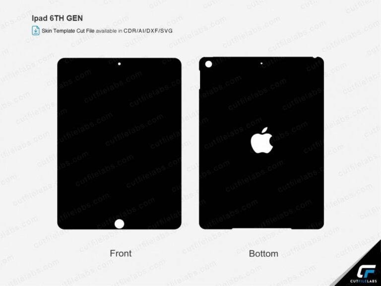 iPad 6TH Gen Cut File Template Cut File Labs